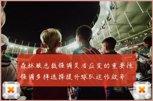 森林狼总裁强调灵活应变的重要性强调多样选择提升球队运作效率